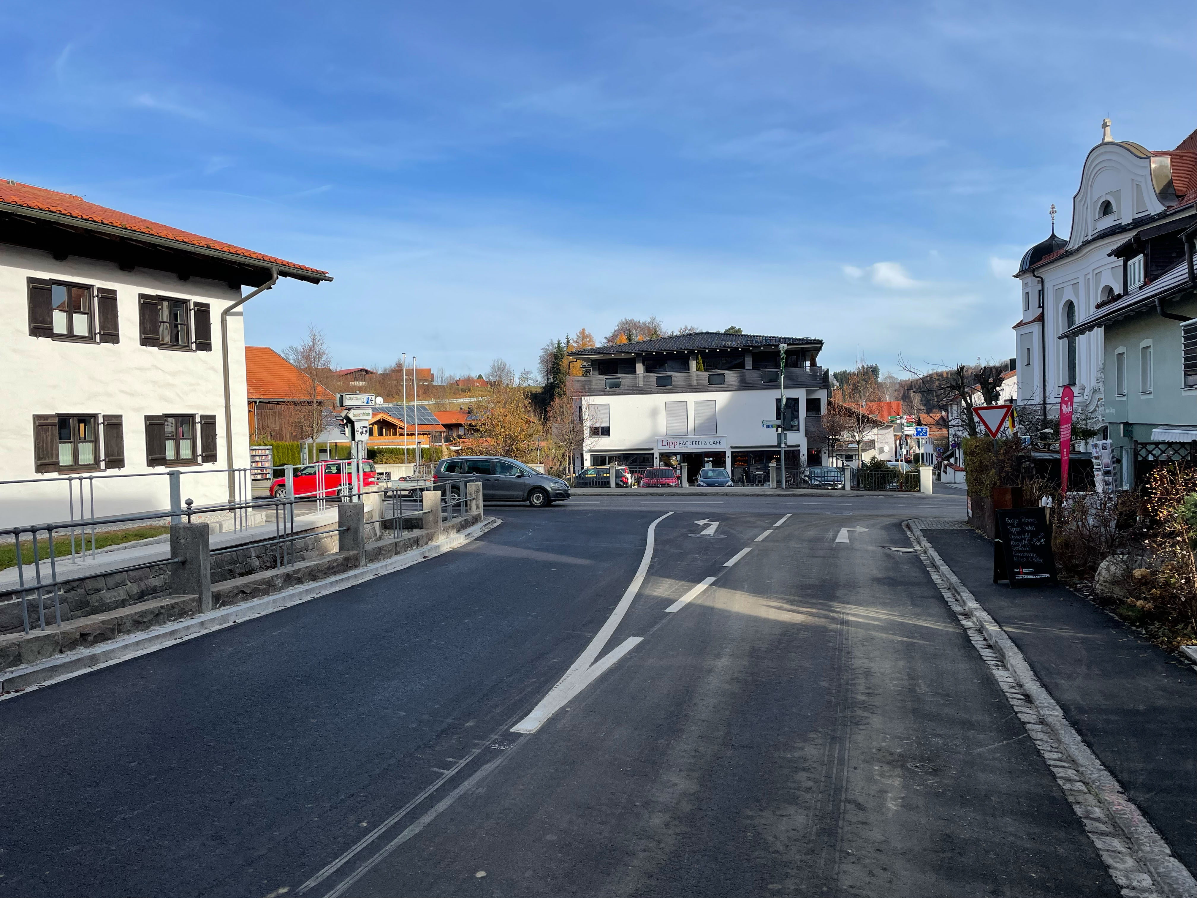Linksabbiegerspur "An der Riese"